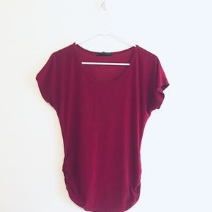 Maroon Sewn T